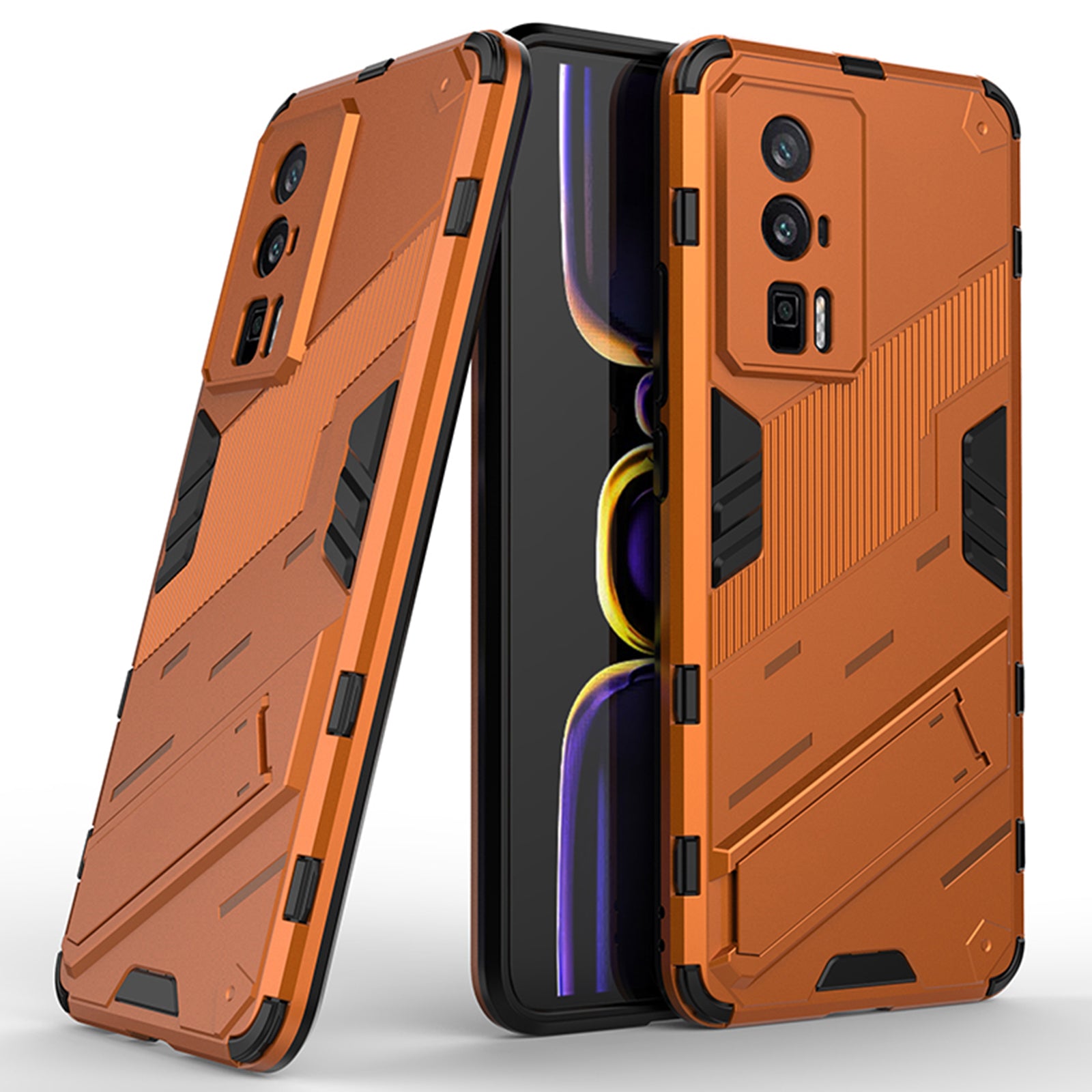 Kickstand Phone Case for Xiaomi Poco F5 Pro 5G Redmi K60 Pro 5G K60 5G Anti-scratch Soft TPU Hard PC Cover Kickstand Phone Case for Xiaomi Poco F5 Pro 5G Redmi K60 Pro 5G K60 5G Anti-scratch Soft TPU Hard PC Cover